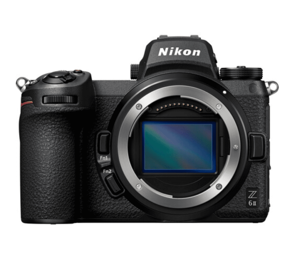 an Image of a Nikon Z6II camera without a lens on